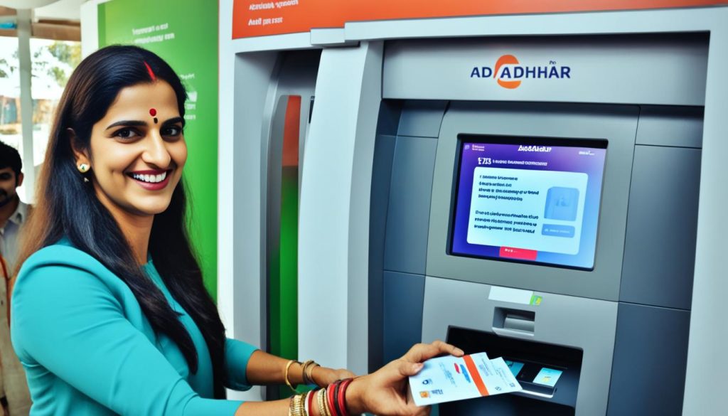 Aadhaar linking at ATMs