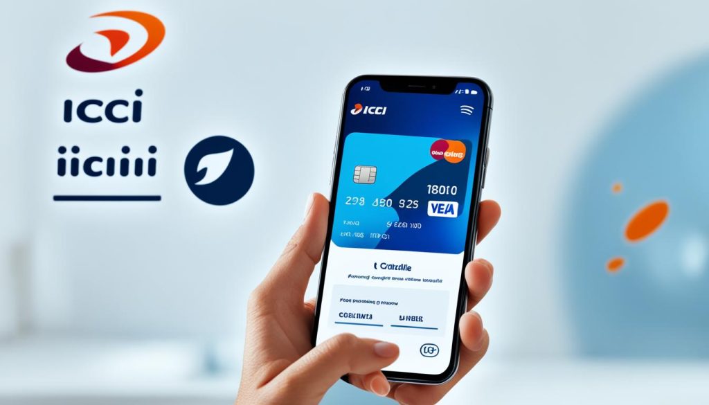 ICICI credit card activation through iMobile Pay app