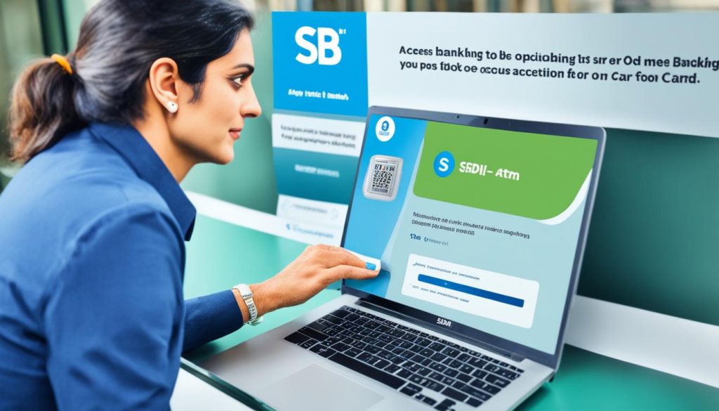 block SBI ATM card using internet banking