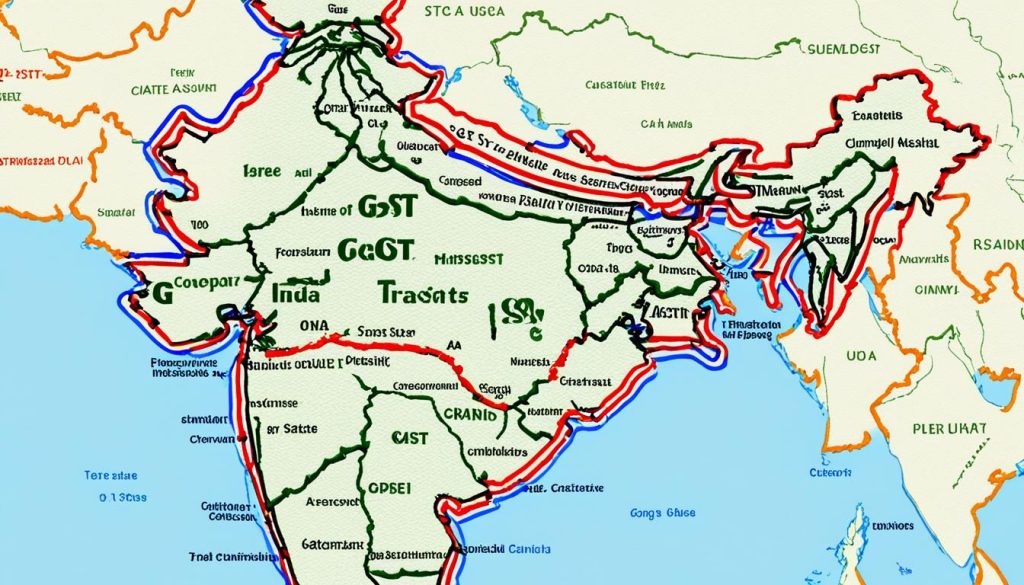 gst state code for interstate transactions