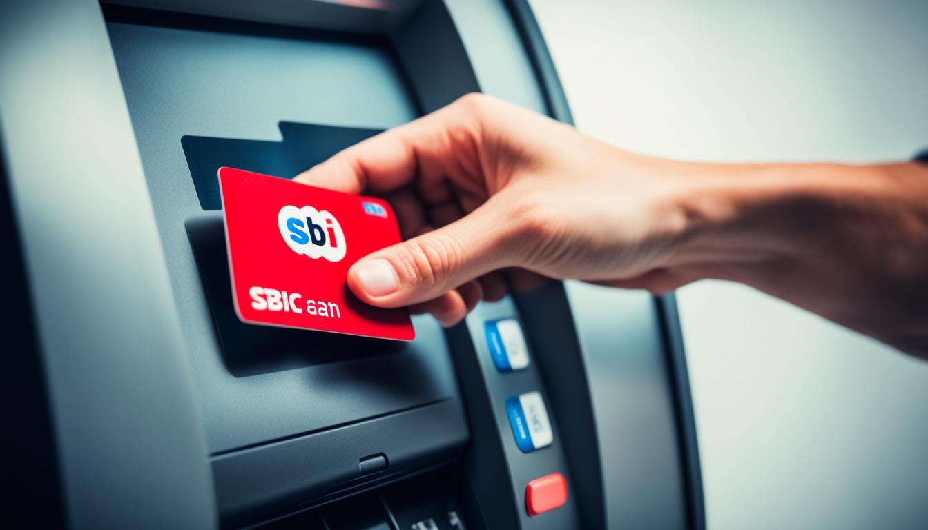 how to block sbi atm card